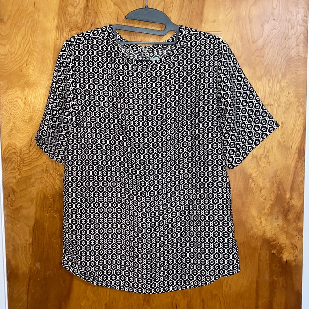 Susina Boxy Short Sleeve Dress Top